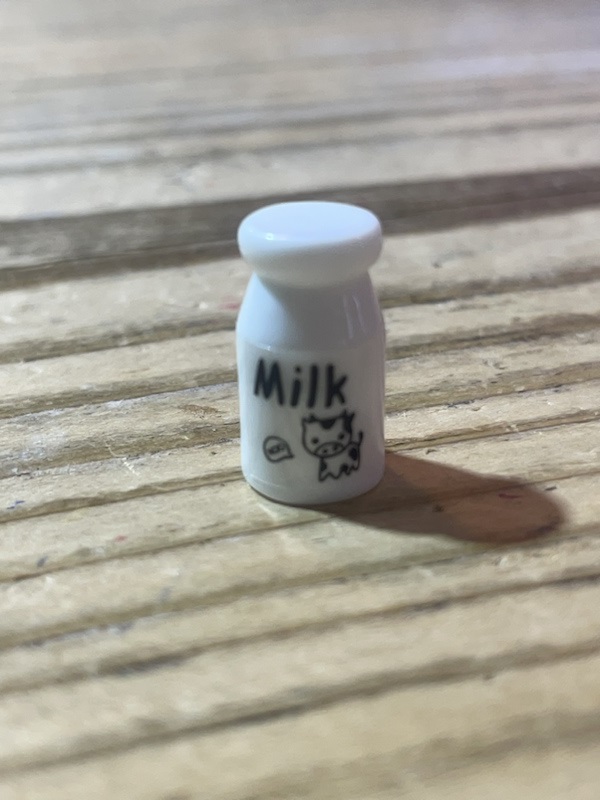 Wichtelwelt Milchfläschen klar/pink Kunststoff