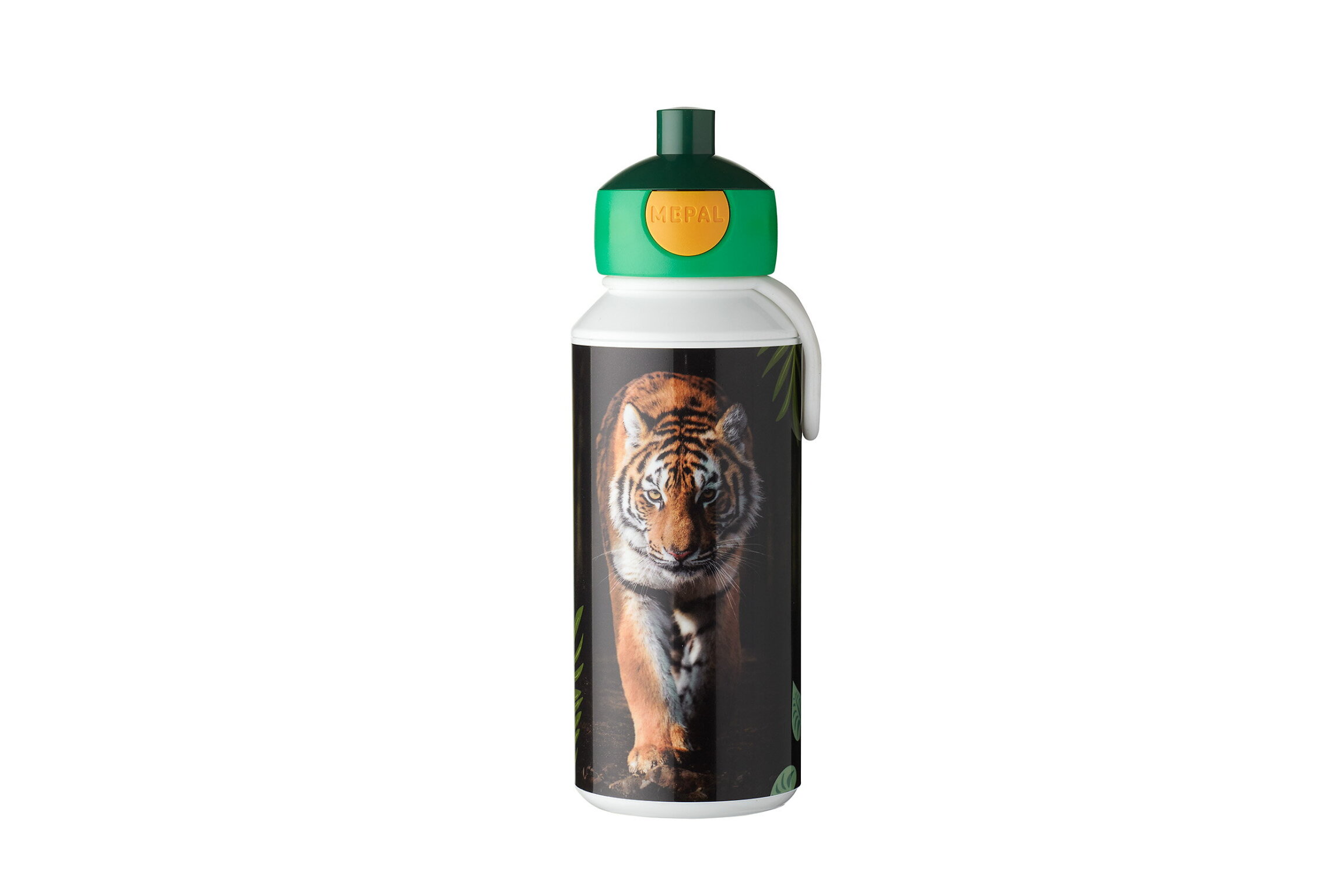 Tischkultur pop up Flasche/Trinkflasche 400ml Mepal Tiger