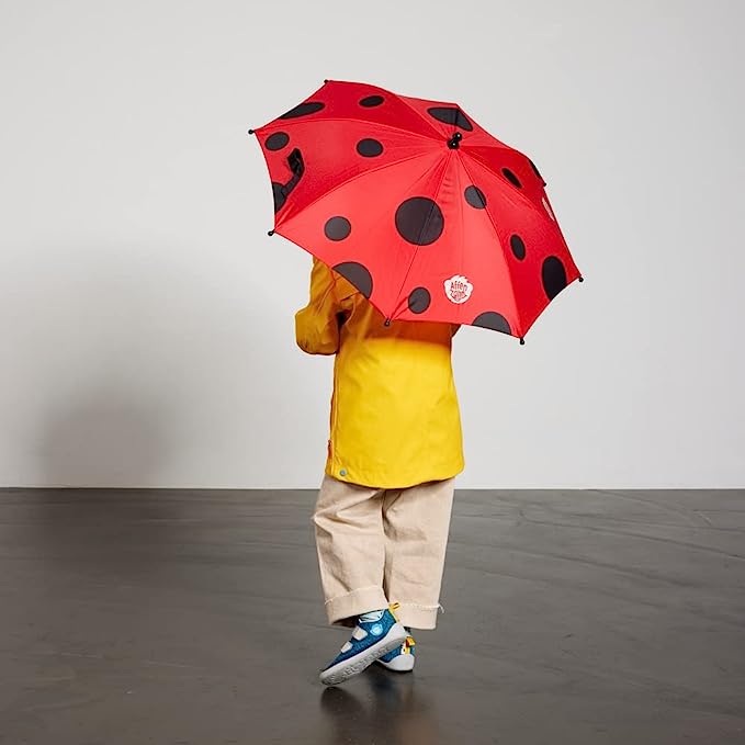 Regenschirm rot/schwarz Marienkäfer Affenzahn