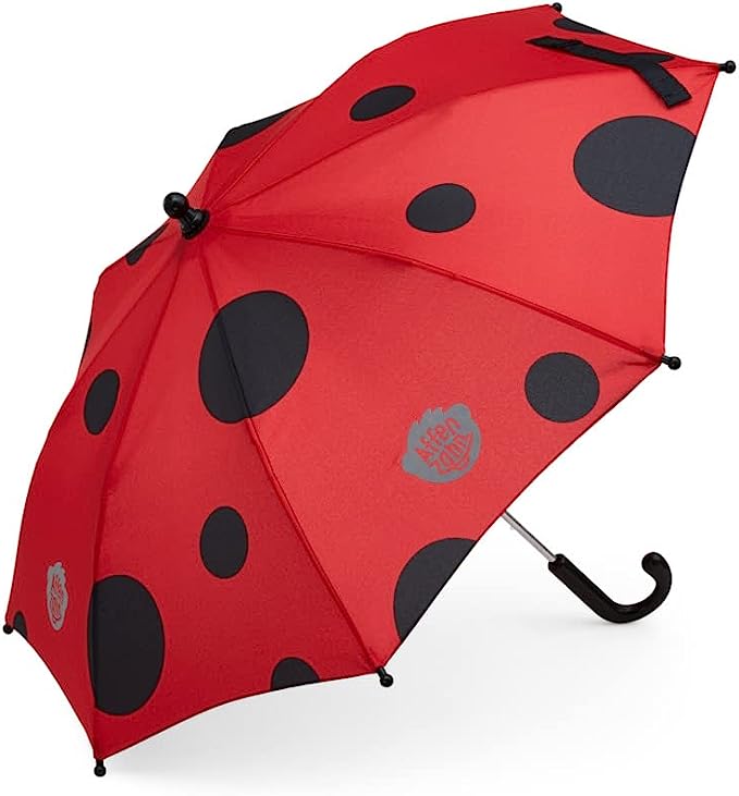 Regenschirm rot/schwarz Marienkäfer Affenzahn